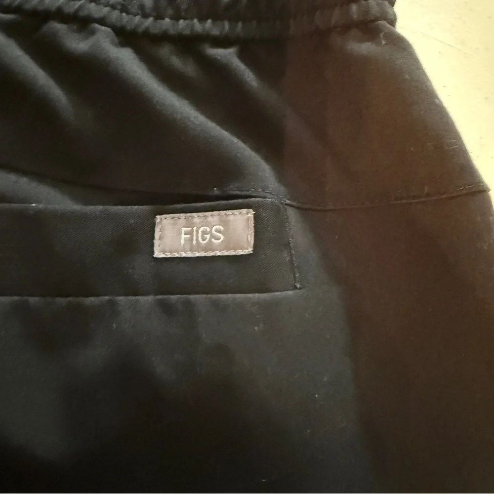FIGS - Technical Collection Men's Tansen Jogger Scrub Pants Black Small GUC